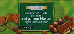 Rigoletto edel vollmilch mit ganzen nussen